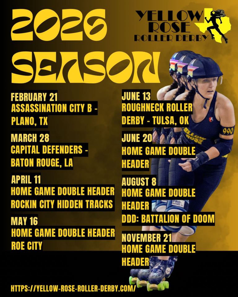 Roller Derby Schedule 2027